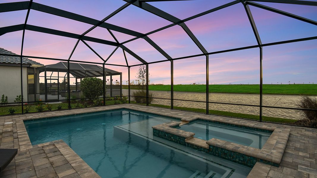 Image 20 representing the Bergamo by Taylor Morrison in Esplanade at Tradition, Port St. Lucie, FL.