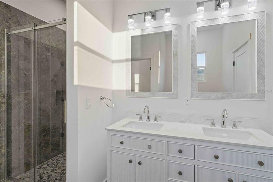 Furnished interior view inside a new home in , Punta Gorda (Image 18).