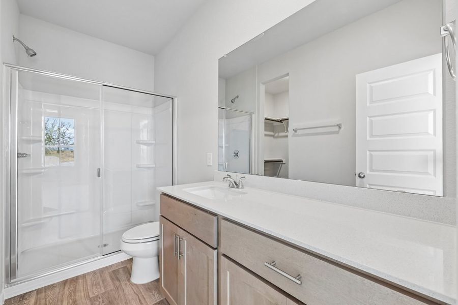 Furnished interior view inside a new home in Harvest Ridge, Elgin (Image 9).