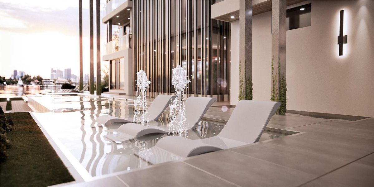 Exterior details and patio area of a home in , Fort Lauderdale (Image 3).