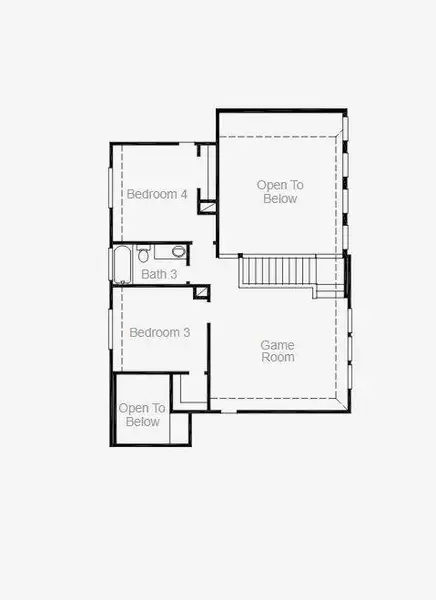 2D floor plan layout of this home in Jubilee, Hockley, TX (Image 5). 2D floor plan layout of this home in Jubilee, Hockley, TX (Image 5).
