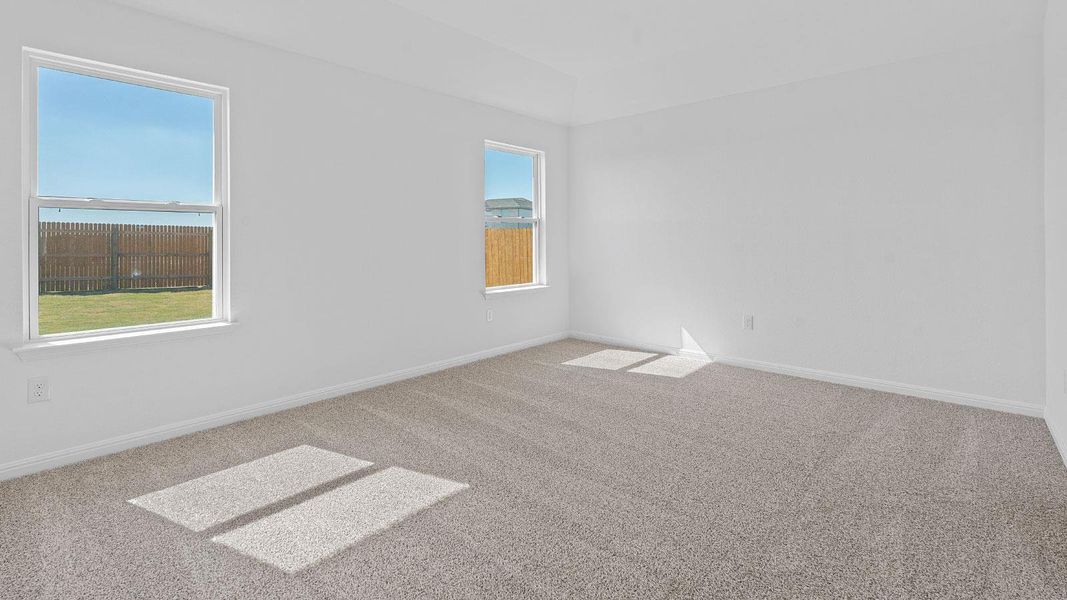 Spacious, unfurnished interior of a new home in Prairie Lakes, Buda (Image 18).