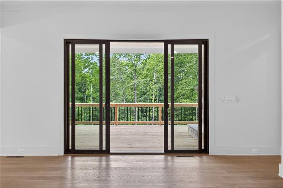 Spacious, unfurnished interior of a new home in , Buford (Image 53).