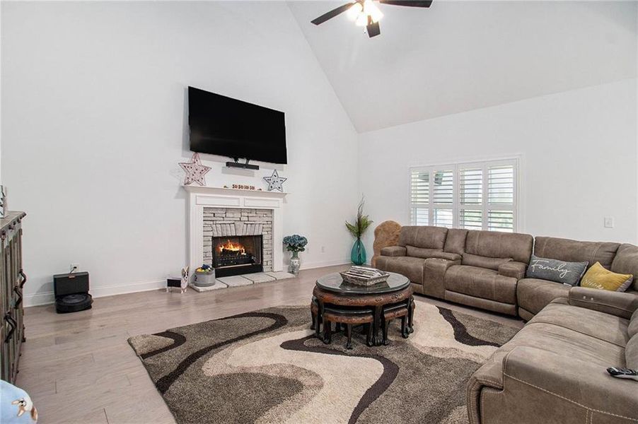 Furnished interior view inside a new home in , Senoia (Image 32).