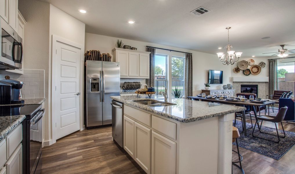 Stunning kitchen with island