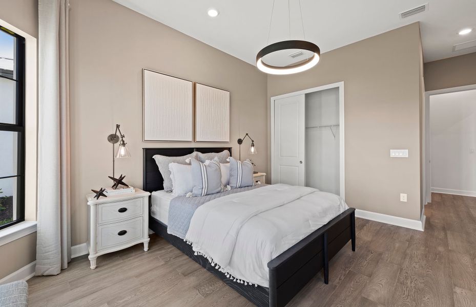 Representative furnished interior of a home built from the Stellar by DiVosta in BeachWalk by Manasota Key, Englewood (Image 32). Representative furnished interior of a home built from the Stellar by DiVosta in BeachWalk by Manasota Key, Englewood (Image 32).