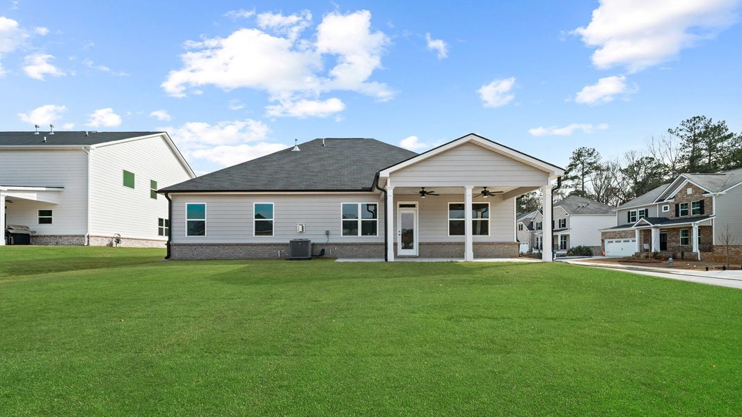 Representative exterior details of a home built from the Marlene by D.R. Horton in The Gates at Pates Creek, Hampton (Image 3).