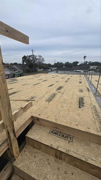 In-progress construction of a new home in , St. Petersburg, FL (Image 18).