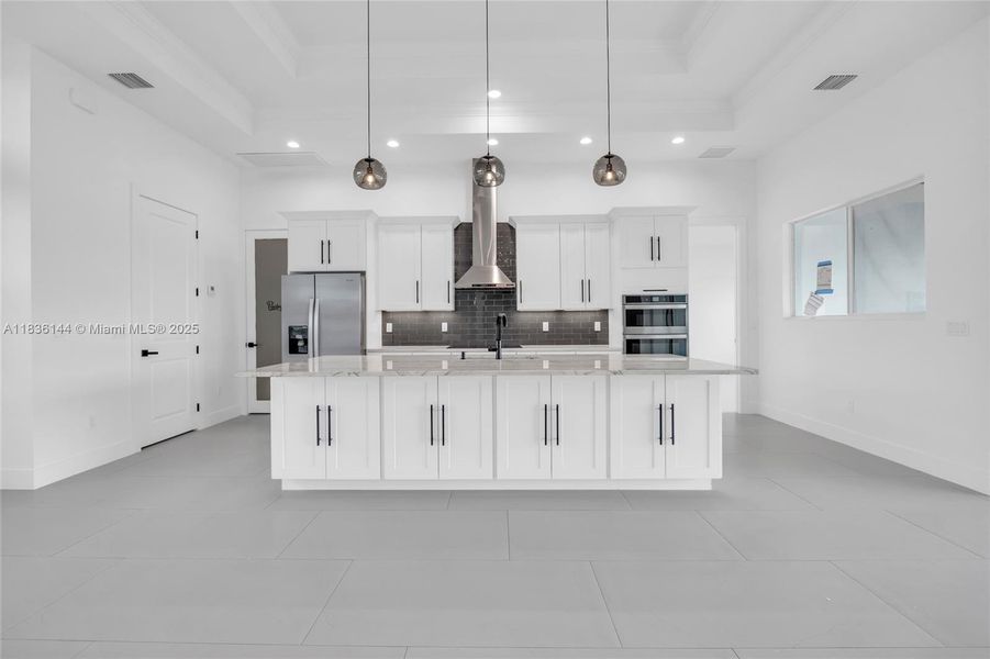 Furnished interior view inside a new home in , Port St. Lucie (Image 6).