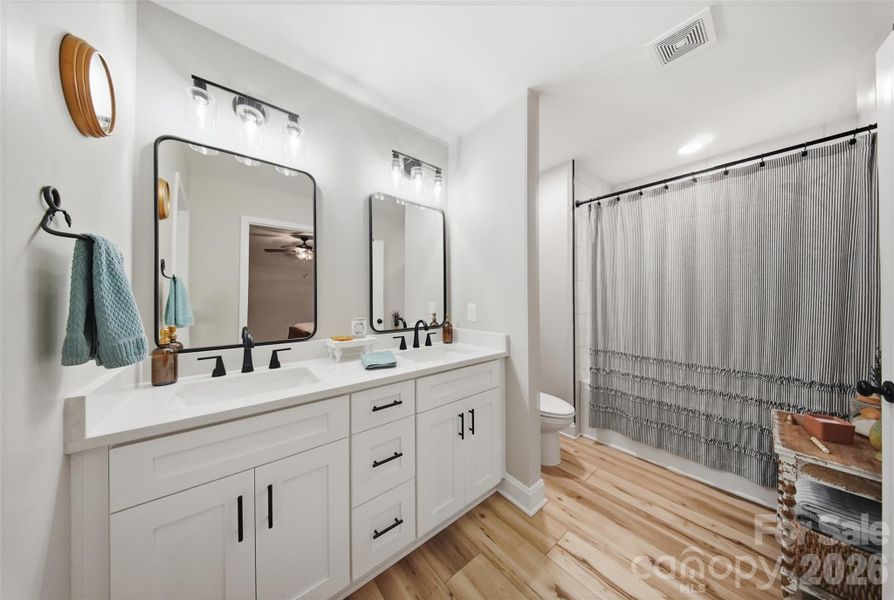 Furnished interior view inside a new home in , Crouse (Image 5).