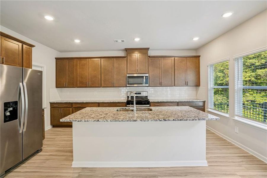 Furnished interior view inside a new home in Ivey Township, Dallas (Image 8). Furnished interior view inside a new home in Ivey Township, Dallas (Image 8).