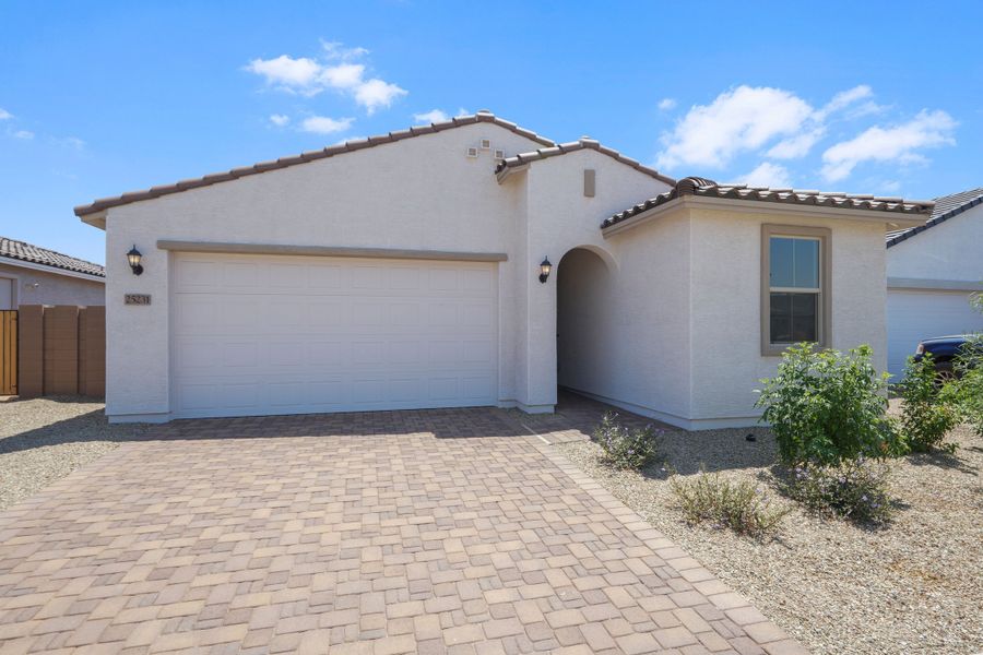 Exterior details and patio area of a home in Artisan at Asante Discovery Collection, Surprise (Image 24). Exterior details and patio area of a home in Artisan at Asante Discovery Collection, Surprise (Image 24).