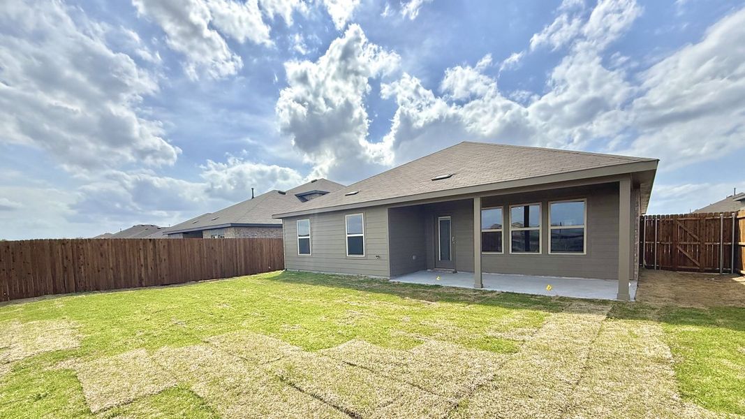 Exterior details and patio area of a home in Riverfield, Josephine (Image 2). Exterior details and patio area of a home in Riverfield, Josephine (Image 2).