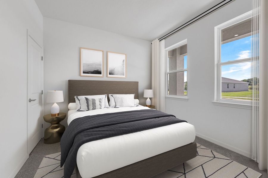 Representative furnished interior of a home built from the The Chester by Stanley Martin Homes in Pine Grove Reserve, St. Cloud (Image 9).