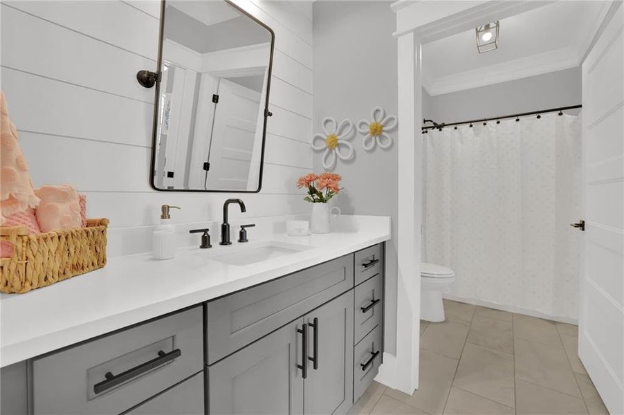 Furnished interior view inside a new home in , Canton (Image 18).