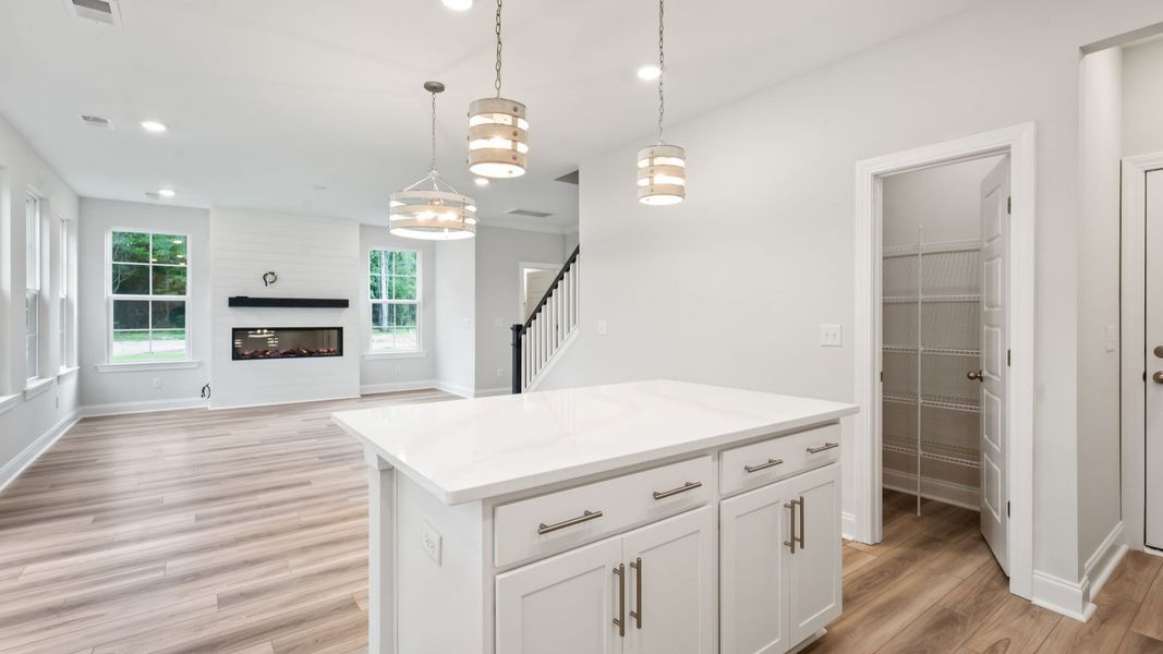 Kitchen and Living Room Kitchen and Living Room