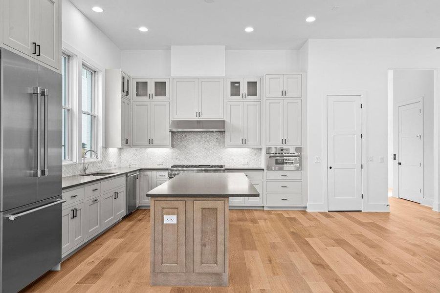 Furnished interior view inside a new home in Spyglass, Austin (Image 8).