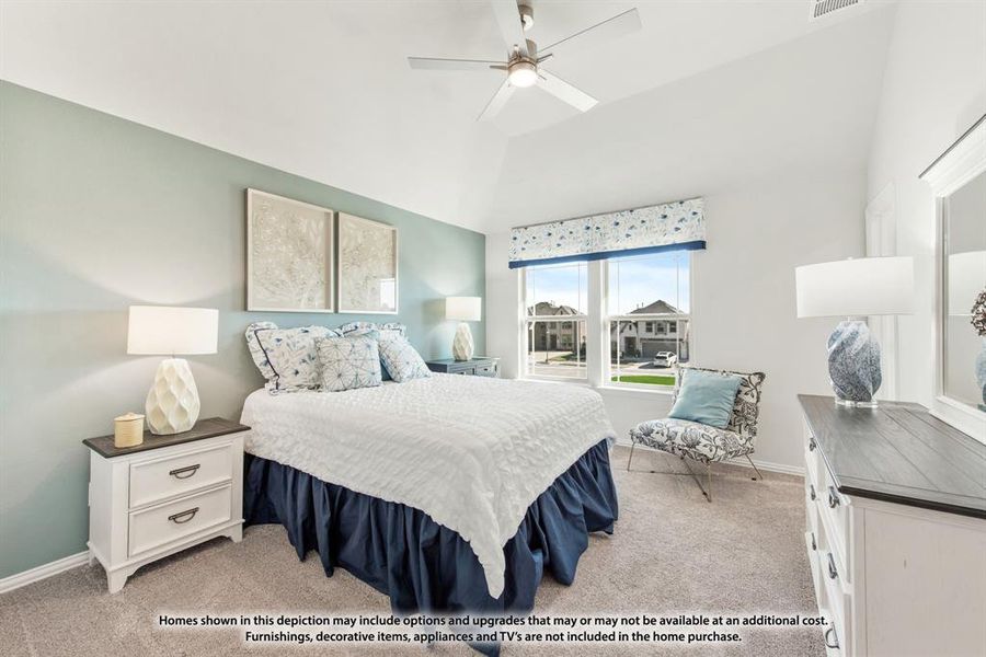 Furnished interior view inside a new home in Parks at Panchasarp Farms, Burleson (Image 26). Furnished interior view inside a new home in Parks at Panchasarp Farms, Burleson (Image 26).
