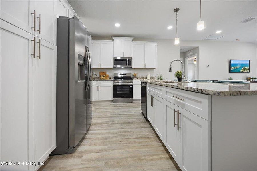 Furnished interior view inside a new home in , Jacksonville (Image 6). Furnished interior view inside a new home in , Jacksonville (Image 6).