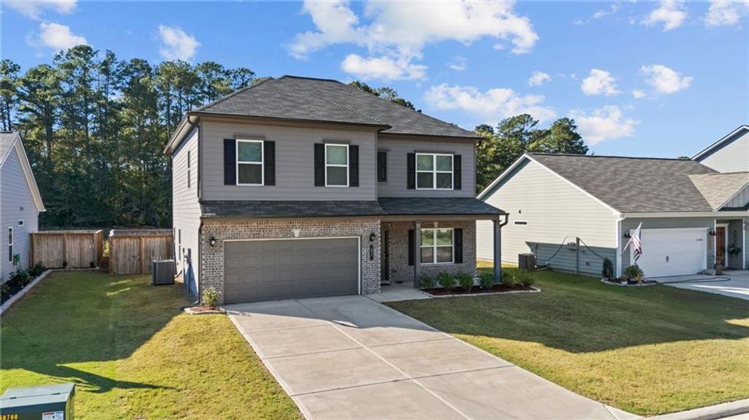 Front exterior of a new home in , Rome, GA, highlighting curb appeal (Image 28).