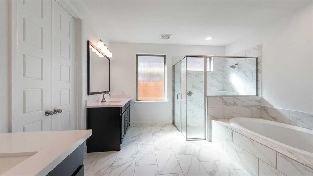 Furnished interior view inside a new home in M3 Ranch 50', Mansfield (Image 12). Furnished interior view inside a new home in M3 Ranch 50', Mansfield (Image 12).