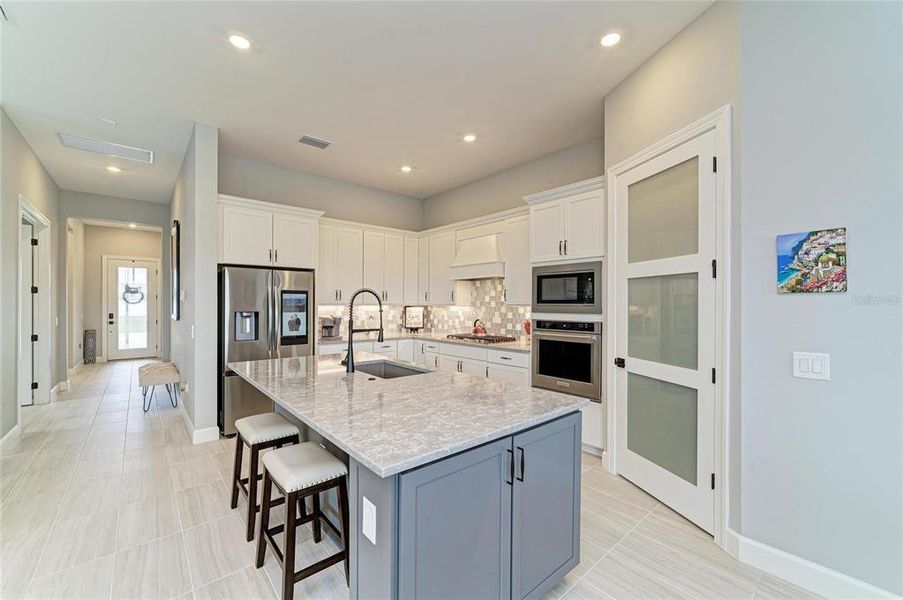 Furnished interior view inside a new home in , Nokomis (Image 8).
