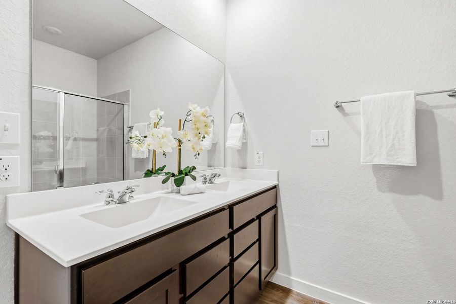 Furnished interior view inside a new home in , San Antonio (Image 16).