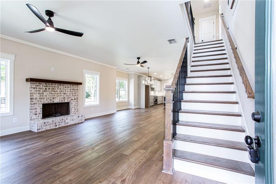 Spacious, unfurnished interior of a new home in , Grayson (Image 28).