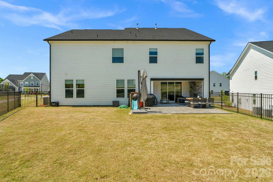 Exterior details and patio area of a home in , Fort Mill (Image 24).
