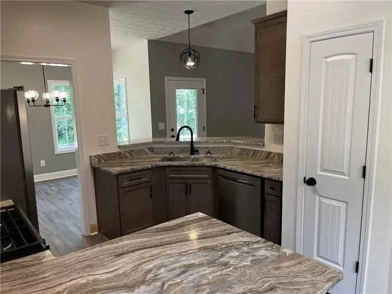 Furnished interior view inside a new home in , Hiram (Image 6).