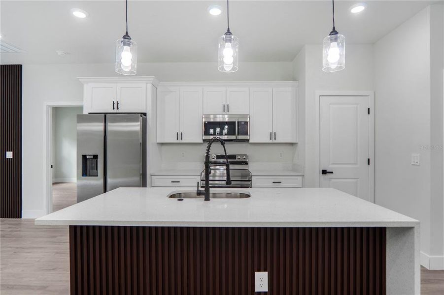 Furnished interior view inside a new home in , Citrus Springs (Image 10).