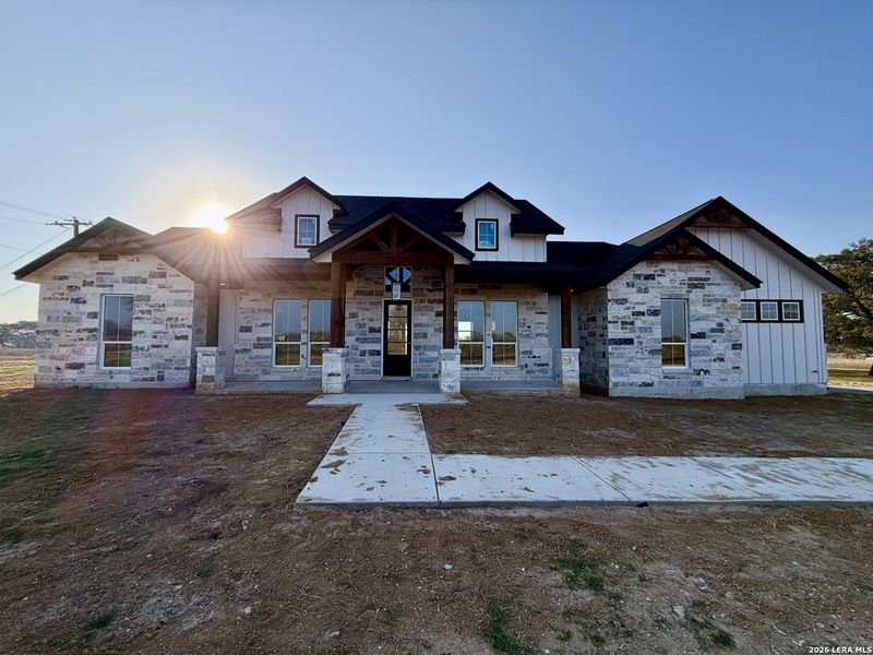 In-progress construction of a new home in , Floresville, TX (Image 36).