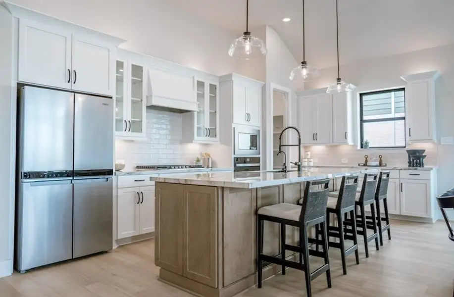 Furnished interior view inside a new home in , Richmond (Image 8).