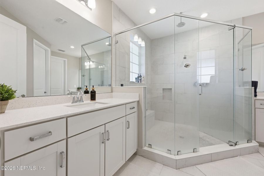 Furnished interior view inside a new home in , St. Johns (Image 8).