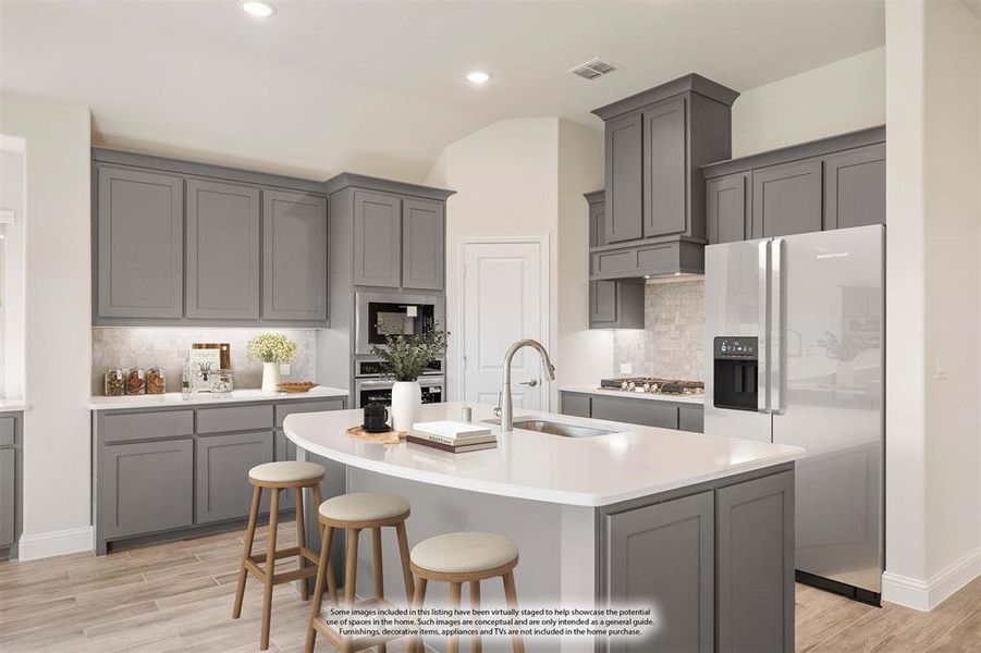 Furnished interior view inside a new home in Sonoma Verde, McLendon-Chisholm (Image 11).