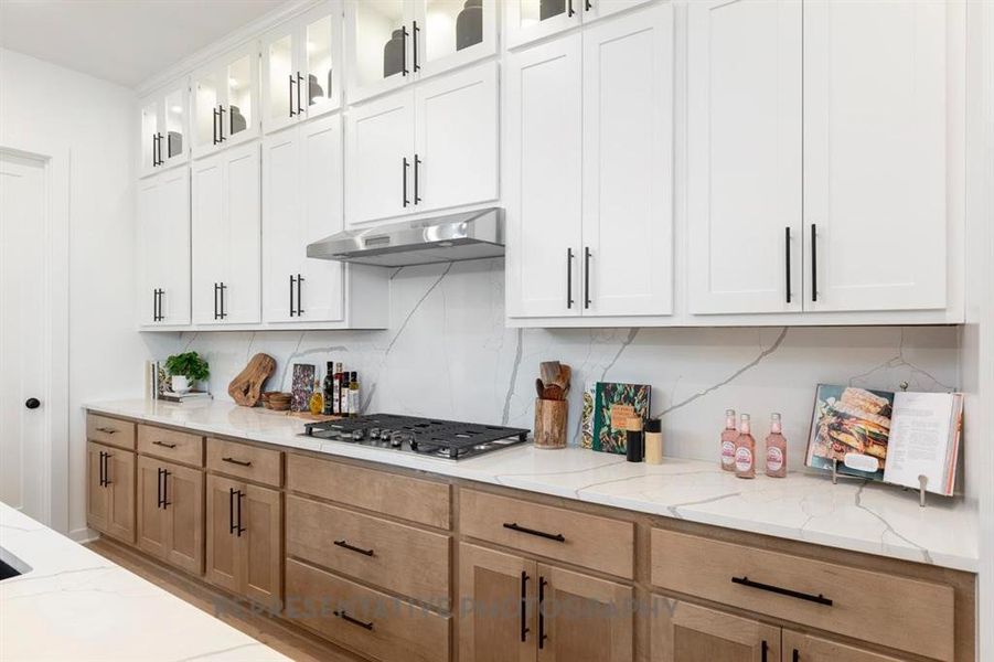 Furnished interior view inside a new home in Monterra, Fate (Image 30).