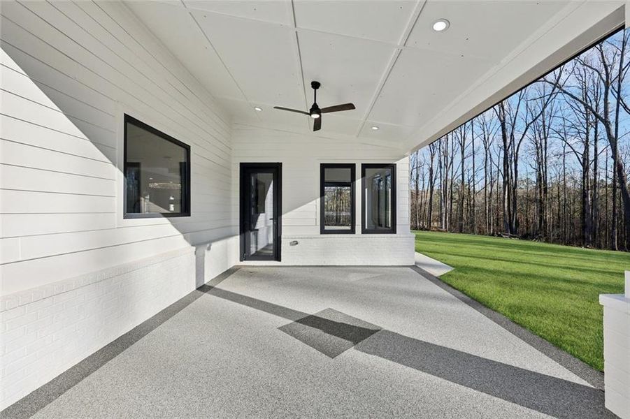 Exterior details and patio area of a home in , Auburn (Image 44).