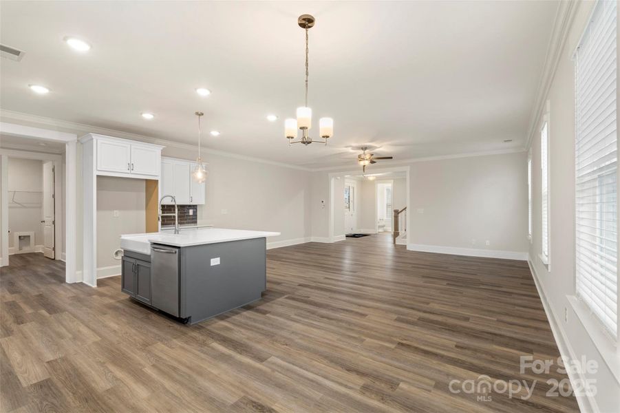 Spacious, unfurnished interior of a new home in Riverwalk, Rock Hill (Image 33).
