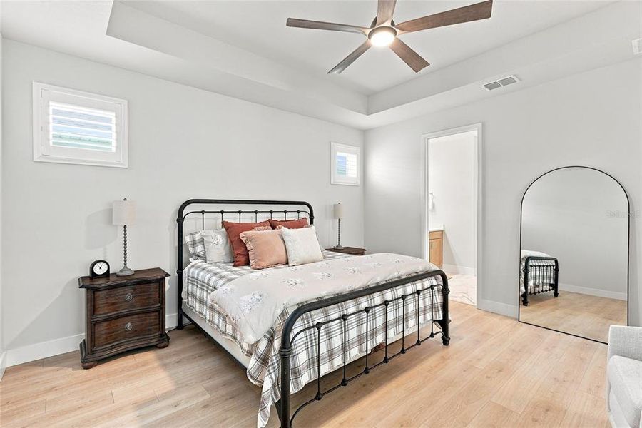 Furnished interior view inside a new home in SeaFlower – Bungalow Homes, Bradenton (Image 11).