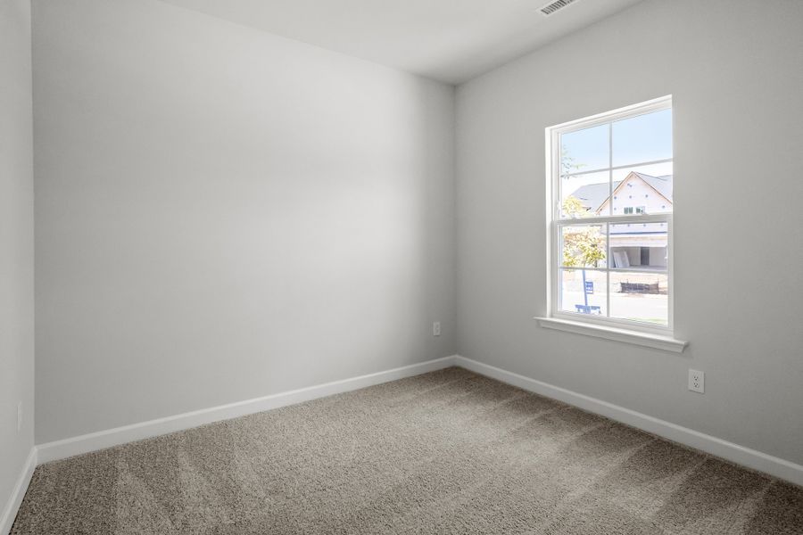 Spacious, unfurnished interior of a new home in Ovation at Sweetbrier, Durham (Image 24). Spacious, unfurnished interior of a new home in Ovation at Sweetbrier, Durham (Image 24).