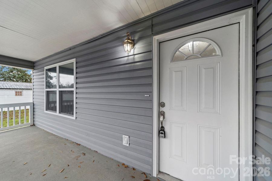 Exterior details and patio area of a home in , Orangeburg (Image 23).