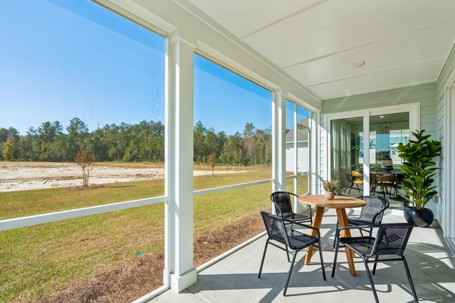 Exterior details and patio area of a home in Stono Village, Hollywood (Image 24).