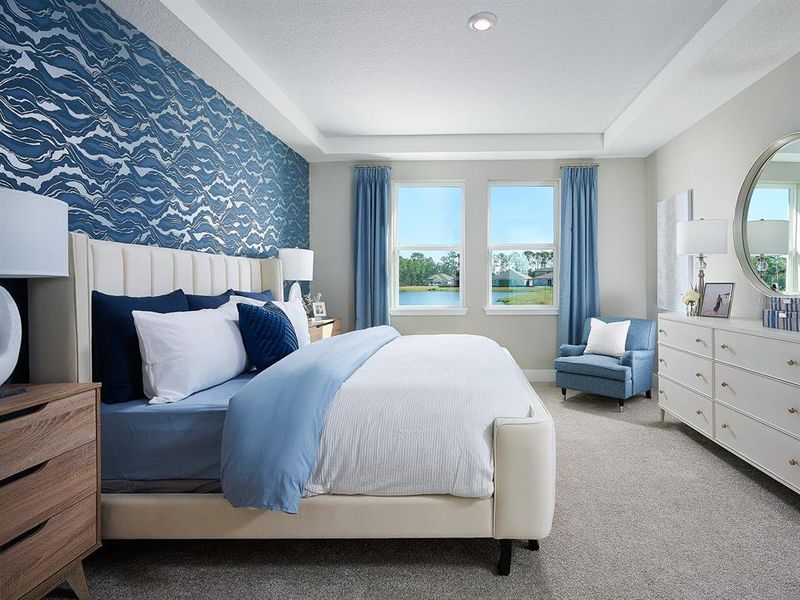 Furnished interior view inside a new home in , Ormond Beach (Image 3).
