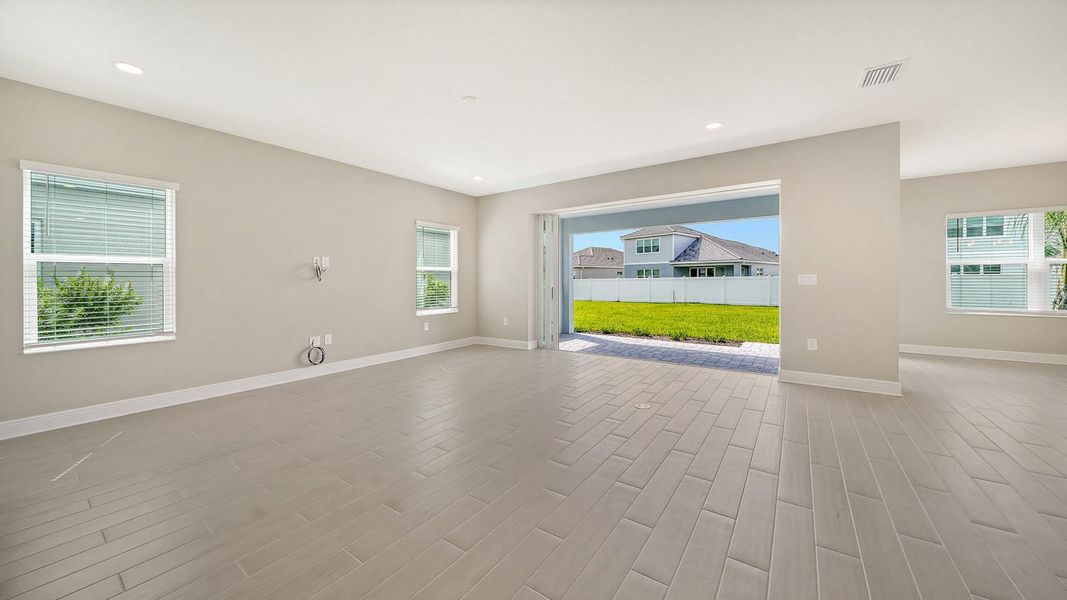 Spacious, unfurnished interior of a new home in Windward Real Estate and Homes for Sale in Sarasota, FL - Neal Communities, Lakewood Ranch (Image 17).