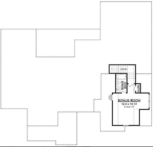 2D floor plan layout of this home in , Mount Gilead, NC (Image 3).