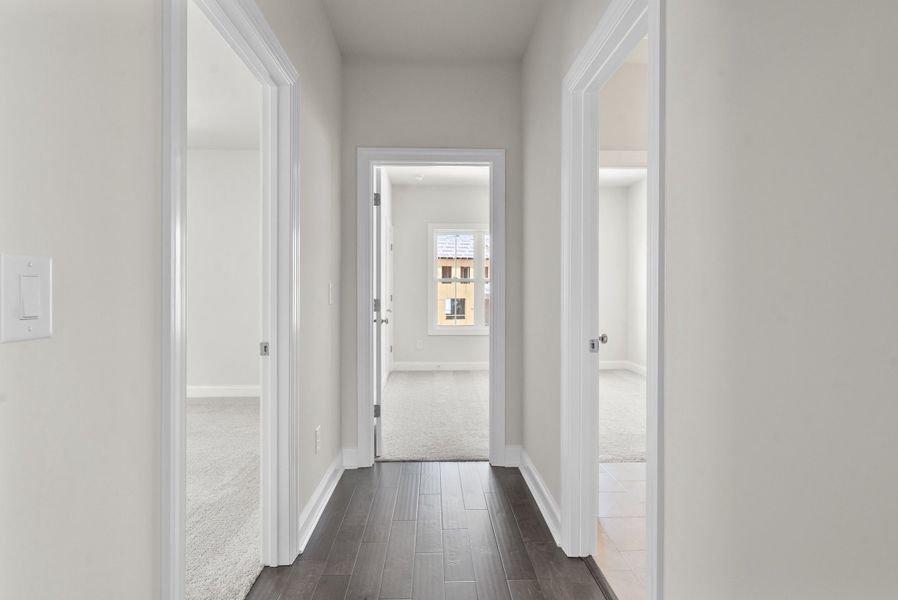 Representative unfurnished interior of a home built from the The Caplin by The Providence Group in Palisades Single Family, Cumming (Image 27). Representative unfurnished interior of a home built from the The Caplin by The Providence Group in Palisades Single Family, Cumming (Image 27).