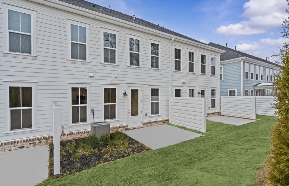 Exterior details and patio area of a home in Alston Park, Greenville (Image 4).