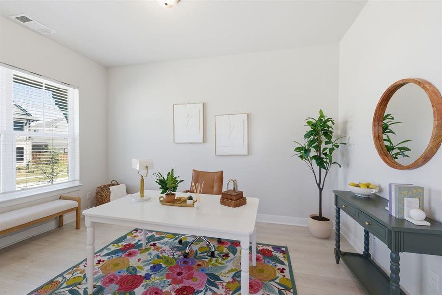 Furnished interior view inside a new home in , Fort Worth (Image 12). Furnished interior view inside a new home in , Fort Worth (Image 12).