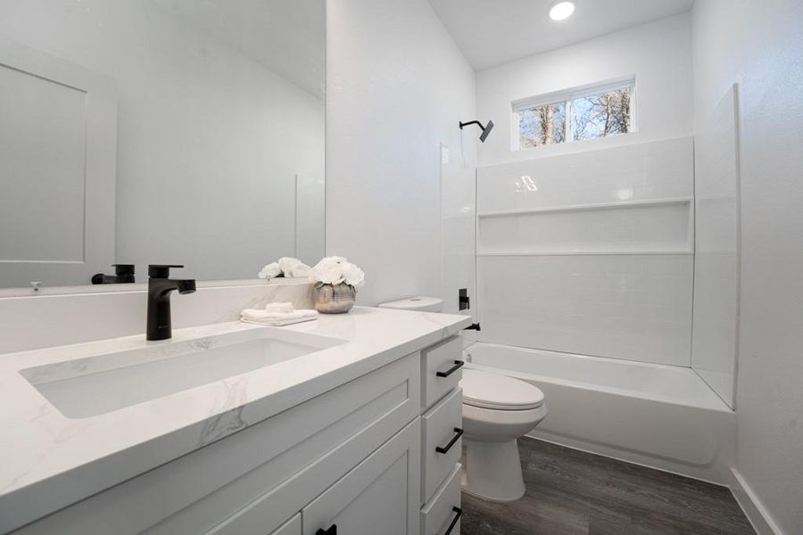 Furnished interior view inside a new home in , Bastrop (Image 11).