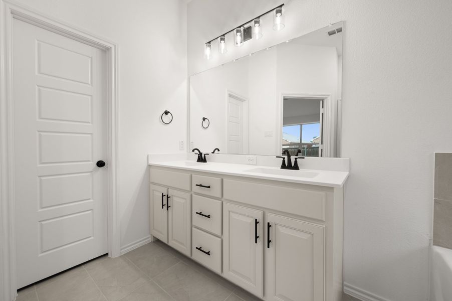 Furnished interior view inside a new home in Chisholm Hills, Cleburne (Image 11). Furnished interior view inside a new home in Chisholm Hills, Cleburne (Image 11).